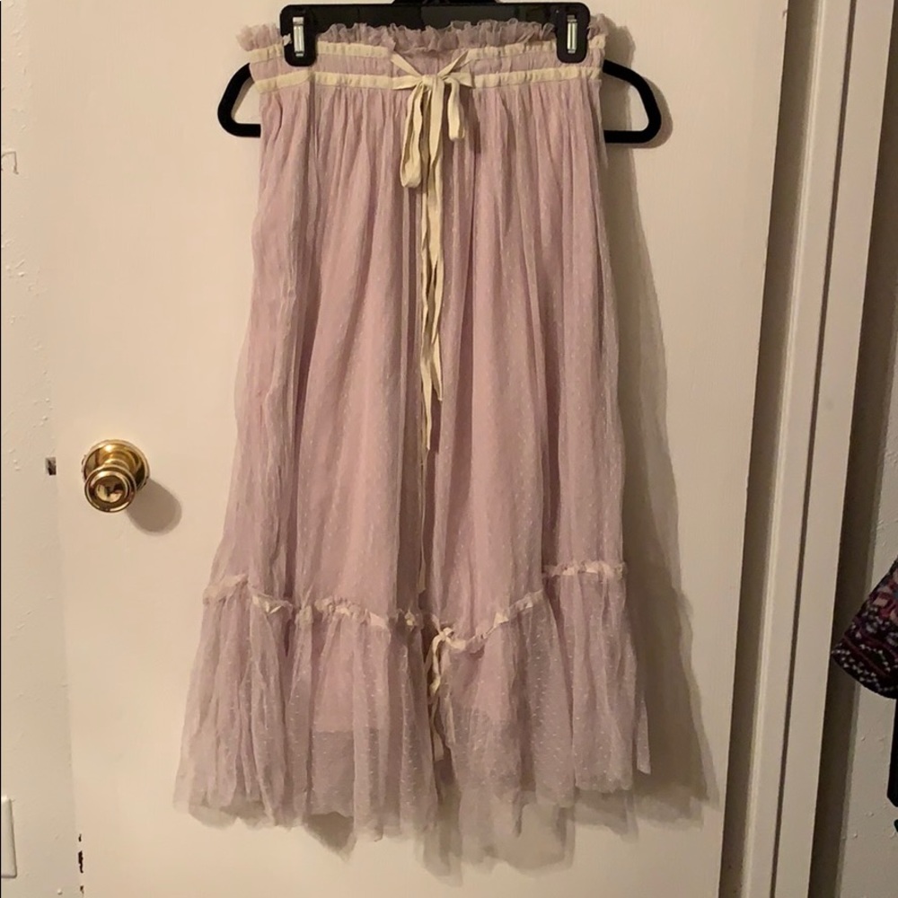 Lacey Mesh Boho Skirt